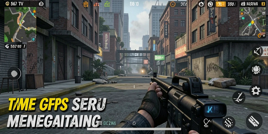Tampilan gameplay seru dan mendebarkan dari 567TV.
