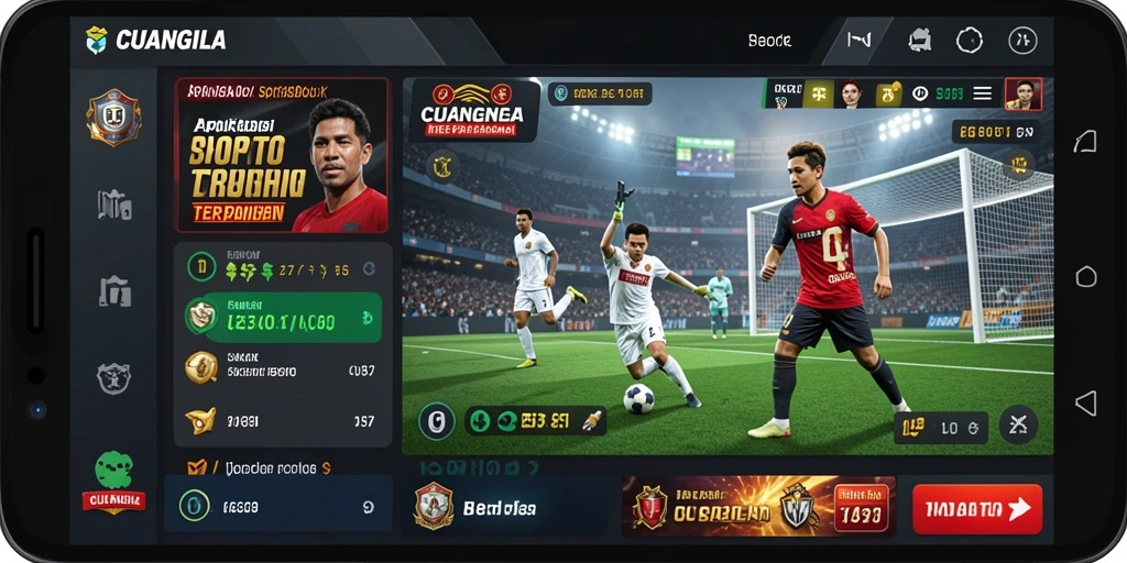 Tampilan gameplay CUANGILA yang menarik dan interaktif saat melakukan taruhan.