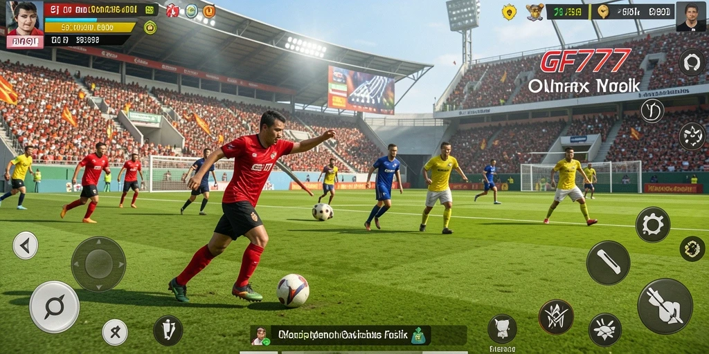 Screenshot dari gameplay GF777 yang menunjukkan aksi seru dalam olahraga.