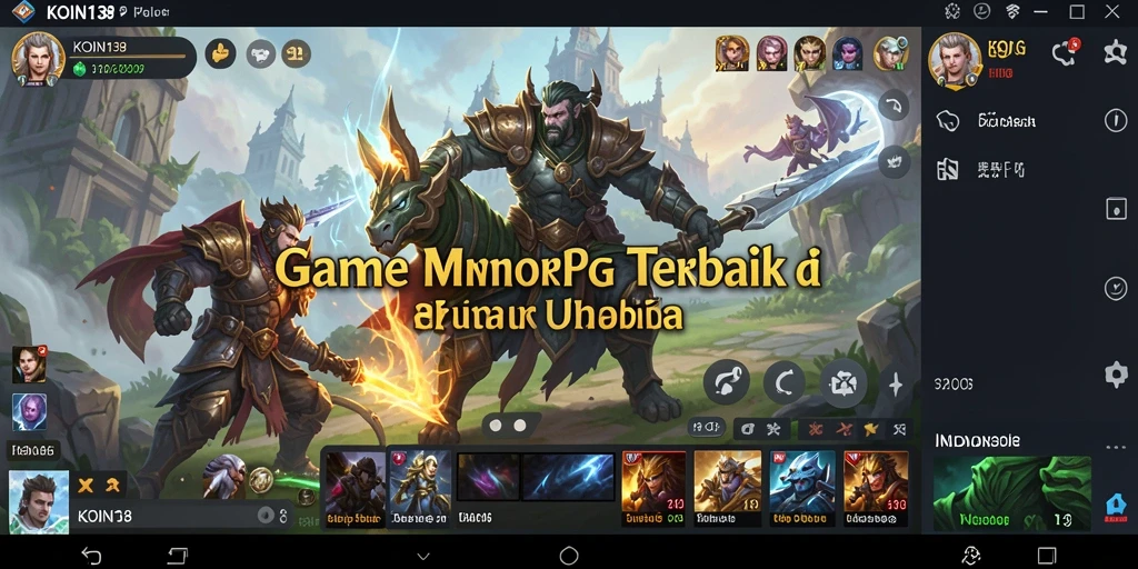 Gameplay KOIN138 yang memukau dalam dunia MMORPG.