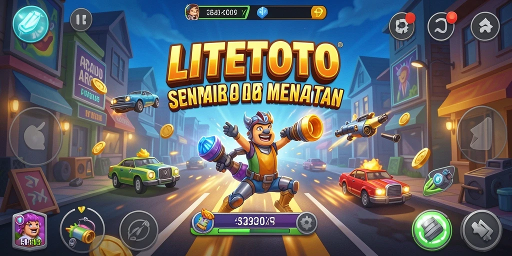 Screenshot menampilkan gameplay menarik LITETOTO penuh aksi.