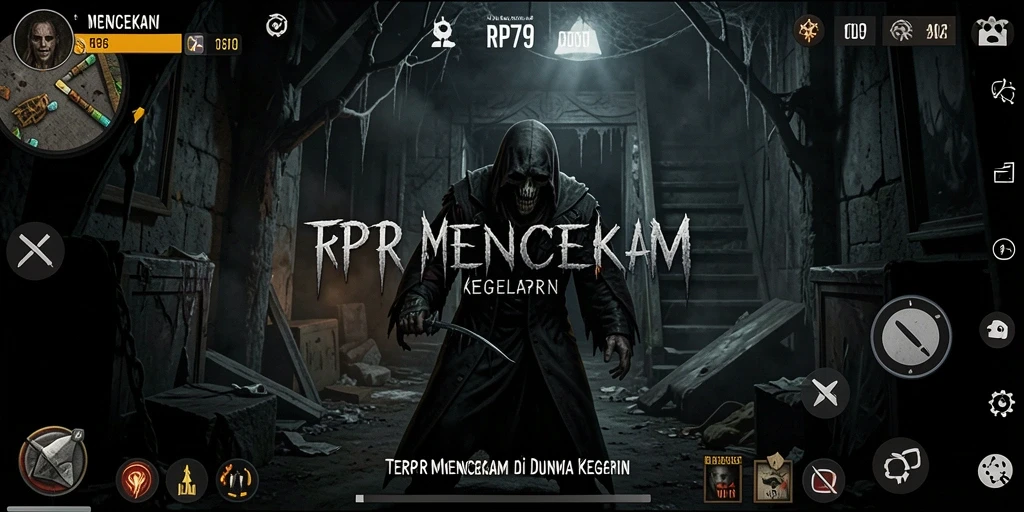 Gameplay menegangkan dengan atmosfer horor yang mencekam.